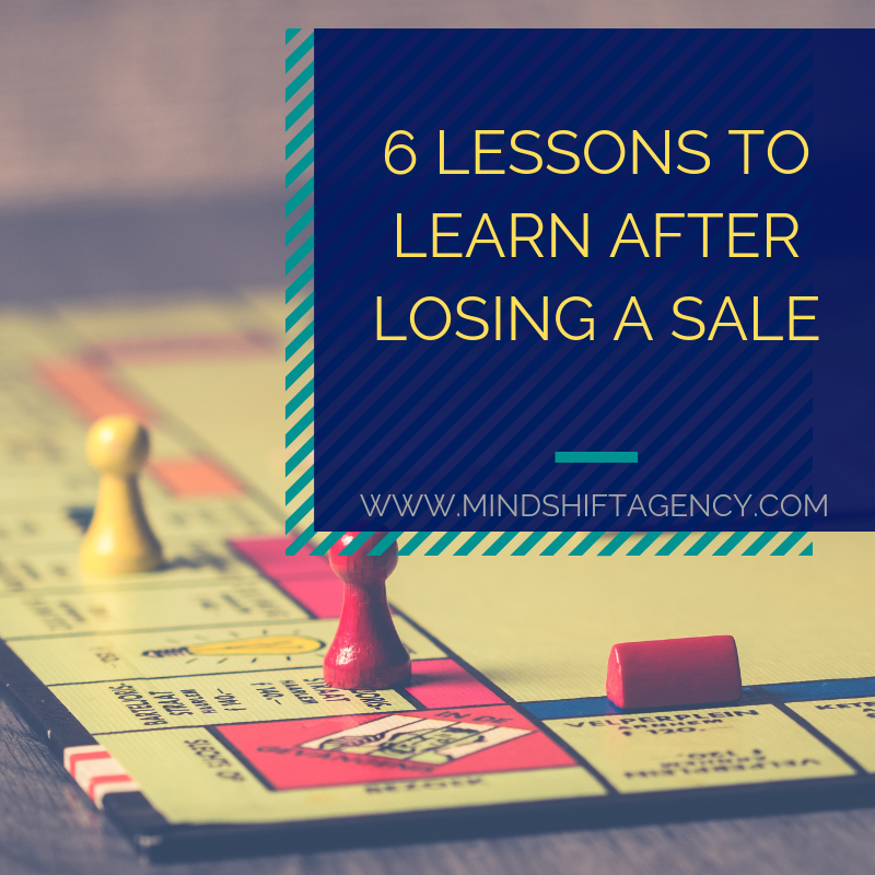 Lessons to Learn From Lost Sales Deals